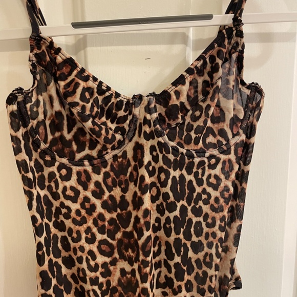 Fashion Nova Cheetah Bodysuit - Picture 4 of 6